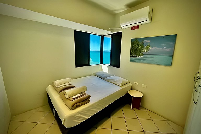 BEIRA MAR com vista incrível e conforto exclusivo