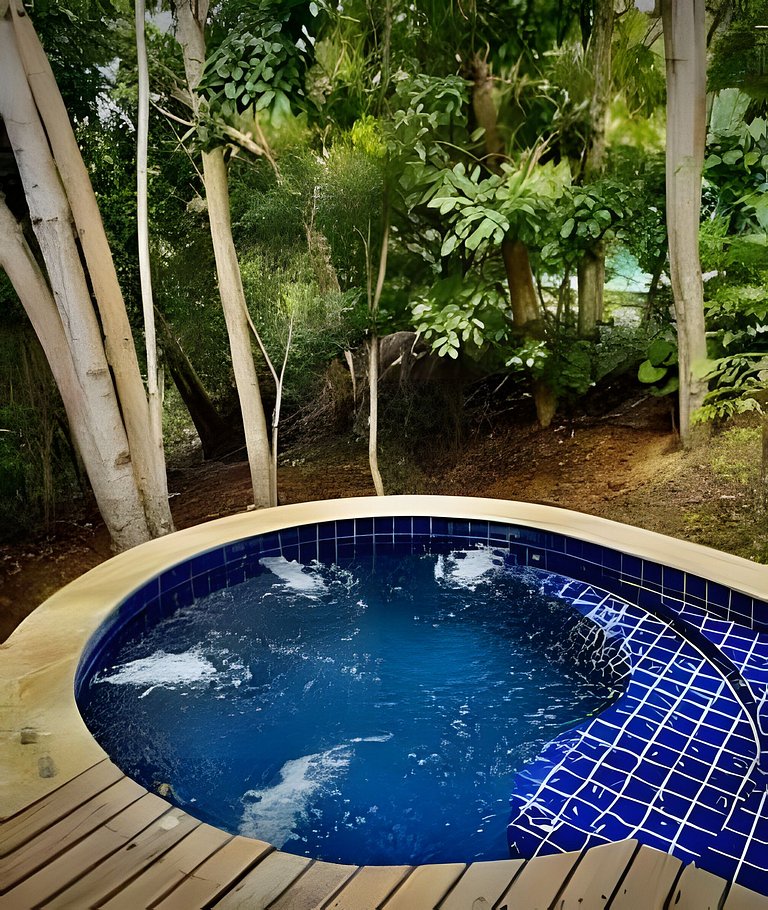 Bangalô com Piscina Privativa