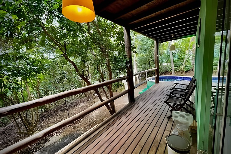 Bangalô com Piscina Privativa